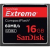 SanDisk 16GB 60MB/s Extreme Compact Flash Card SDCFX-016G-A61   (US Retail Package)