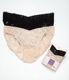 Hanky Panky Signature Lace V-kini Panty 2 Pack (23742PK)