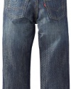 Levi's Boys 2-7 514 Straight Jean, Stow Away, 7/Regular