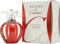 Delices De Cartier By Cartier For Women. Eau De Toilette Spray 1 OZ Delices De Cartier By Cartier For Women. Eau De Toilette Spray 1 OZ