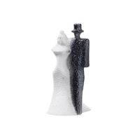 Kosta Boda Catwalk 5-7/8-Inch Bridal Couple Figurine Kosta Boda Catwalk 5-7/8-Inch Bridal Couple Figurine