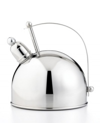 Slow life down with a traditional approach to a classic pastime... tea time! An elegant addition to your range, the premium stainless steel construction with ergonomic handle brings tea back to basics and ushers timeless tradition and outstanding flavor into your home. Limited lifetime warranty. Slow life down with a traditional approach to a classic pastime... tea time! An elegant addition to your range, the premium stainless steel construction with ergonomic handle brings tea back to basics and ushers timeless tradition and outstanding flavor into your home. Limited lifetime warranty.