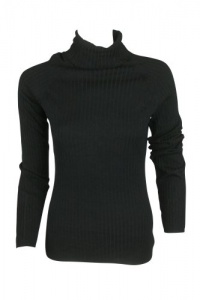 INC International Concepts Womens Rib Long Sleeve Turtleneck Top