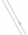ROLO1MM Italian Sterling Silver 1.5mm Rolo Sturdy 14, 16, 18, 20, 22, 24, 30 Inch Chain Necklace