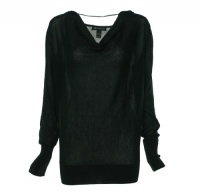 INC International Concepts Womens Sparkly Draped Neck Sweater INC International Concepts Womens Sparkly Draped Neck Sweater