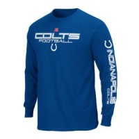 Indianapolis Colts Primary Receiver Long Sleeve NFL T-Shirt Indianapolis Colts Primary Receiver Long Sleeve NFL T-Shirt