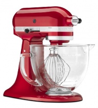 KitchenAid KSM155GBCA Artisan Design Series 5-Quart Mixer, Candy Apple