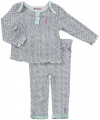 Juicy Couture Layette Loungewear Set - Little Ditsy-0-3 Months