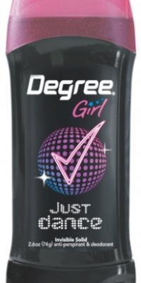 Degree Girl, Invisible Solid Antiperspirant & Deodorant, Just Dance, 2.6-Ounce Packages (Pack of 6) Degree Girl, Invisible Solid Antiperspirant & Deodorant, Just Dance, 2.6-Ounce Packages (Pack of 6)