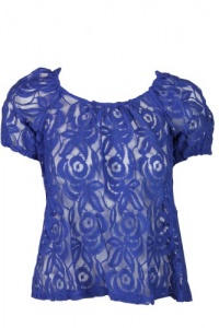 INC International Concepts Womens Petite Floral Lace Top INC International Concepts Womens Petite Floral Lace Top