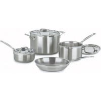 Cuisinart MCP-7 MultiClad Pro Stainless-Steel Cookware 7-Piece Cookware Set Cuisinart MCP-7 MultiClad Pro Stainless-Steel Cookware 7-Piece Cookware Set