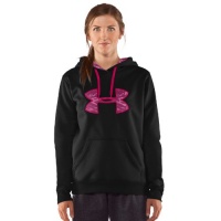 Women's Armour® Fleece Storm Printed Big Logo Hoody Tops by Under Armour Women's Armour® Fleece Storm Printed Big Logo Hoody Tops by Under Armour