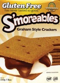 Kinnikinnick S'moreables Graham Style Crackers -- 8 oz Kinnikinnick S'moreables Graham Style Crackers -- 8 oz