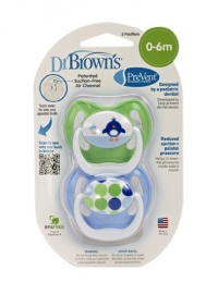 Dr. Brown's PreVent Design Pacifier, Boys, Stage 1, 0-6 Months Dr. Brown's PreVent Design Pacifier, Boys, Stage 1, 0-6 Months