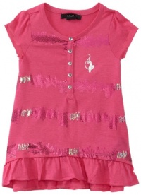 Baby Phat - Kids Girls 2-6x Little Sequins Top With Ruffles, Pink, 6X Baby Phat - Kids Girls 2-6x Little Sequins Top With Ruffles, Pink, 6X