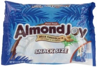 Almond Joy Snack Size Bars, 11.3-Ounce Packages (Pack of 6)