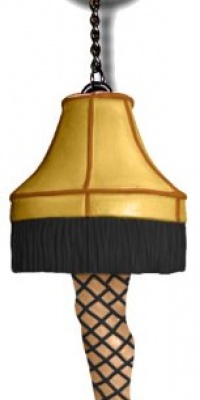 A Christmas Story Leg Lamp Keychain with Sound