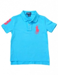 Ralph Lauren Toddler Boy's Big Pony Polo, Tron Blue, 2/2T Ralph Lauren Toddler Boy's Big Pony Polo, Tron Blue, 2/2T