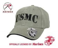 Rothco USMC Vintage Low Pro Cap - Olive Drab Rothco USMC Vintage Low Pro Cap - Olive Drab