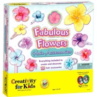 Creativity For Kids Fabulous Flowers Hair Accessories Creativity For Kids Fabulous Flowers Hair Accessories