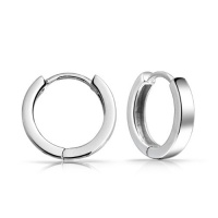 Bling Jewelry Sterling Silver Huggie Mini Hoop Earrings [Jewelry]