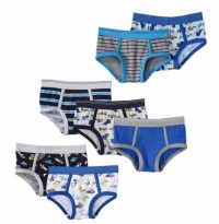JUST ONE YOU By Carters Boys 7 Pack Briefs - Blue (4T) JUST ONE YOU By Carters Boys 7 Pack Briefs - Blue (4T)