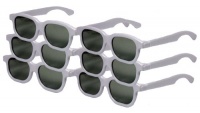 6 Pairs WHITE 3D Passive Glasses RealD Theatre - Home Cinema- Passive TVs - Vizio, LG, Toshiba, Phillips, JVC, Panasonic 6 Pairs WHITE 3D Passive Glasses RealD Theatre - Home Cinema- Passive TVs - Vizio, LG, Toshiba, Phillips, JVC, Panasonic