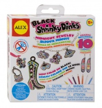 ALEX® Toys - Craft Black Shrinky Dinks Midnight Jewelry 494G ALEX® Toys - Craft Black Shrinky Dinks Midnight Jewelry 494G