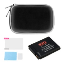 EZOPower BP-70A Battery + Black Zipper Pouch Case + Screen Protector for Samsung ST72, WB30F, DV150F, ST150F, ST66, ST76, MV800, ST700, ST95, PL120, PL100, PL170, ST90, PL90, PL200, ST100, SL605, TL110, TL105, DualView TL205, SL600, SL50 EZOPower BP-70A Battery + Black Zipper Pouch Case + Screen Protector for Samsung ST72, WB30F, DV150F, ST150F, ST66, ST76, MV800, ST700, ST95, PL120, PL100, PL170, ST90, PL90, PL200, ST100, SL605, TL110, TL105, DualView TL205, SL600, SL50