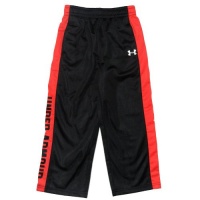 Boys’ 4-7 UA Tricot Warm-Up Pants Bottoms by Under Armour 4 Black Boys’ 4-7 UA Tricot Warm-Up Pants Bottoms by Under Armour 4 Black
