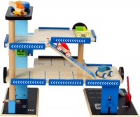 Hape City Parking Garage with 3 Cars Hape City Parking Garage with 3 Cars