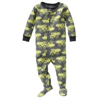 Carter's Baby Boys One Piece Cotton Knit Footed Sleeper Pajamas Dumptrucks (12 Months) Carter's Baby Boys One Piece Cotton Knit Footed Sleeper Pajamas Dumptrucks (12 Months)