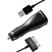Samsung Galaxy Tab Detachable Car Charger with USB to 30 Pin Data Cable (ECA-P10CBEGSTA) Samsung Galaxy Tab Detachable Car Charger with USB to 30 Pin Data Cable (ECA-P10CBEGSTA)