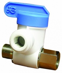 JG Speedfit ASVPP1LF 3/8-Inch by 3/8-Inch by 1/4-Inch Angle Stop Adapter Valve JG Speedfit ASVPP1LF 3/8-Inch by 3/8-Inch by 1/4-Inch Angle Stop Adapter Valve