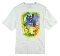 Sean John Mens Bright Negative Singer Graphic T-Shirt - Style ST122074 Sean John Mens Bright Negative Singer Graphic T-Shirt - Style ST122074