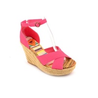 Rocket Dog Clara Womens Open Toe Fabric Wedge Sandals Shoes Rocket Dog Clara Womens Open Toe Fabric Wedge Sandals Shoes