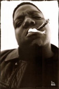 Notorious B.I.G. (Smoking) Music Poster Print - 24x36 Poster Print, 22x34 Notorious B.I.G. (Smoking) Music Poster Print - 24x36 Poster Print, 22x34