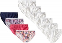 Fruit Of The Loom Womens 10 Pack Cotton Bikini Panties