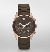 Emporio Armani Men's AR5890 Brown Sport Chronograph Watch Emporio Armani Men's AR5890 Brown Sport Chronograph Watch