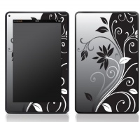 Gray Black Swirl Design Kindle Fire Skin Sticker Cover Art Decal, Latest Generation (Matte Finish) Gray Black Swirl Design Kindle Fire Skin Sticker Cover Art Decal, Latest Generation (Matte Finish)