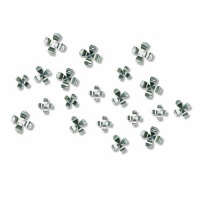 Umbra Wallflower Wall Decor Flowers, Chrome, Set of 20 Umbra Wallflower Wall Decor Flowers, Chrome, Set of 20