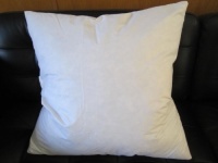 Set of Two - 20 X 20 95% Feather / 5% Down Pillow Inserts - Made in USA Set of Two - 20 X 20 95% Feather / 5% Down Pillow Inserts - Made in USA