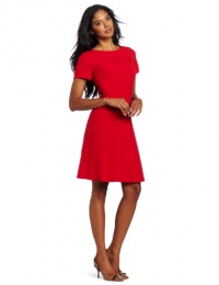 Danny & Nicole Women's Shortsleeve Stretch Crepe Dress