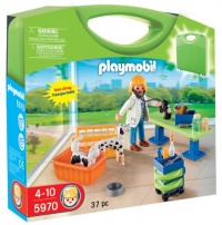 Playmobil Carrying Case Vet Clinic Playmobil Carrying Case Vet Clinic