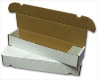 BCW 930 Count- Corrugated Cardboard Storage Box - Baseball, Football, Basketball, Hockey, Nascar, Sportscards, Gaming & Trading Cards Collecting Supplies BCW 930 Count- Corrugated Cardboard Storage Box - Baseball, Football, Basketball, Hockey, Nascar, Sportscards, Gaming & Trading Cards Collecting Supplies