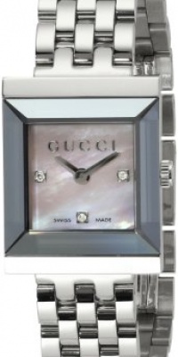 Gucci Women's YA128401 G Frame Timeless Modern Square Shape Watch Gucci Women's YA128401 G Frame Timeless Modern Square Shape Watch
