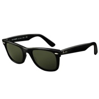 Ray-ban Original Wayfarer RB2140 Sunglasses Black Frame with Green Lens 54mm