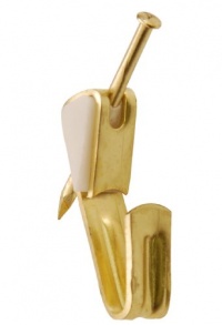 OOK 50611 ReadyNail Conventional Picture Hook Tidy Tin Supports Up to 30 Pounds, 25 sets, Brass 25 sets OOK 50611 ReadyNail Conventional Picture Hook Tidy Tin Supports Up to 30 Pounds, 25 sets, Brass 25 sets