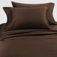 Chocolate Hotel Spa Collection 4 piece Sheet Set - 300 Thread Count - 100 Percent Cotton -Queen Size Chocolate Hotel Spa Collection 4 piece Sheet Set - 300 Thread Count - 100 Percent Cotton -Queen Size