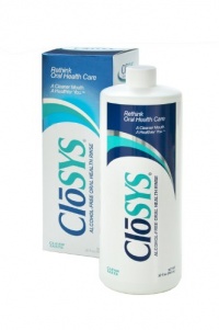 Closys Alcohol-Free Mouthwash, With Flavor Control, 32 Fluid Ounce (946 ml) (Pack of 2)